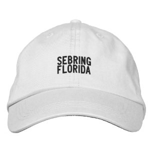 Sebring Florida Hat Bestickte Baseballkappe