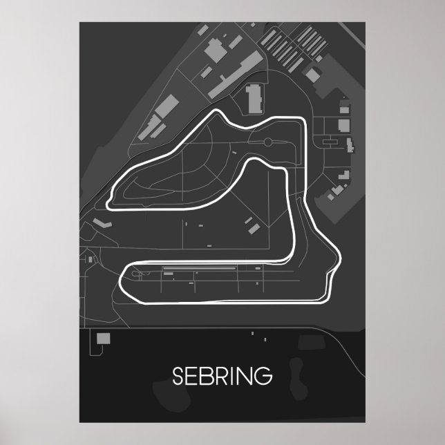 Sebring International Raceway Poster (Vorne)