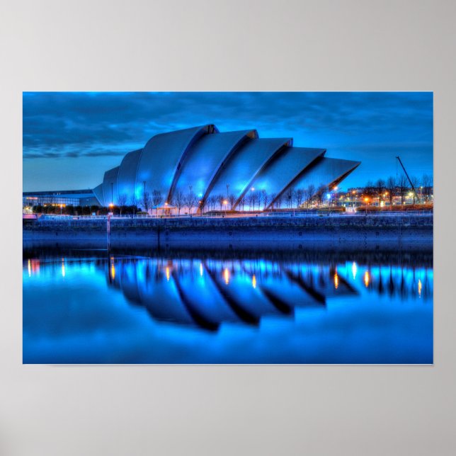 SEC Armadillo, Glasgow Poster (Vorne)