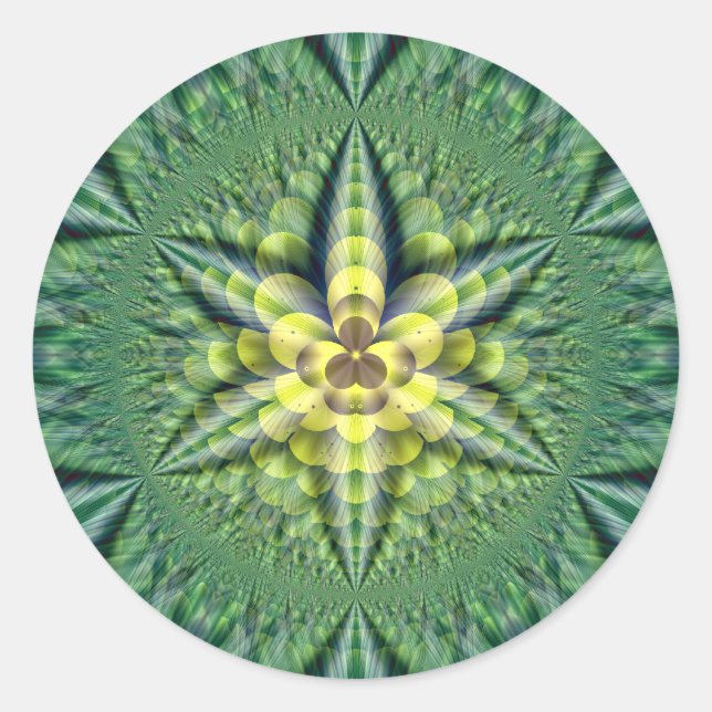 sechmuvan runder aufkleber (Vorderseite)