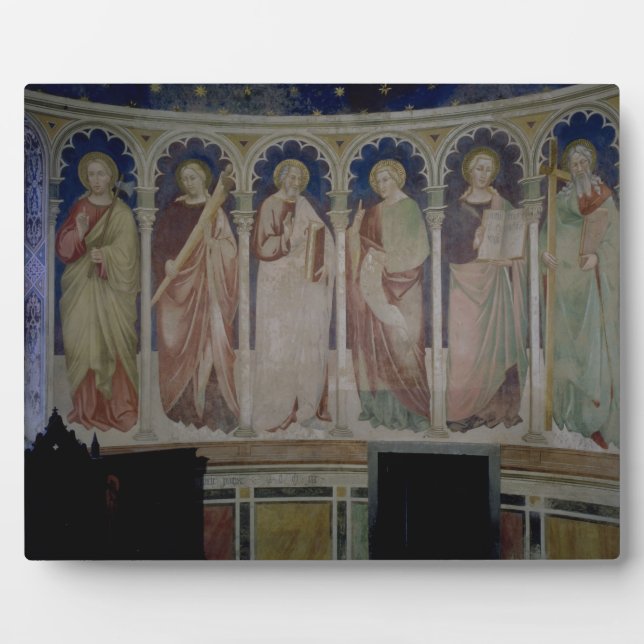 Sechs Apostles, c.1390 (fresco) Fotoplatte (Vorderseite)