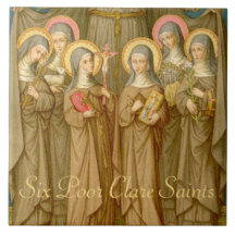 Sechs arme Clare Saints