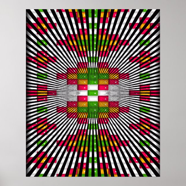 "Sechs Bäume" Poster (Vorne)