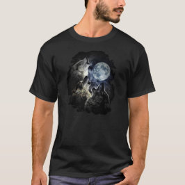 Sechs Clubs 3 Wölfe Shirt für Magier