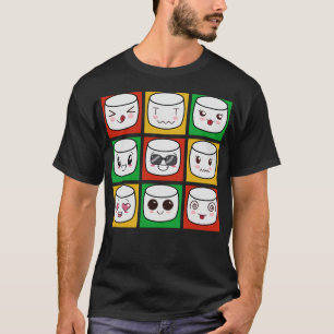 sechs coole Marshmallows in einer Schachtel T-Shirt
