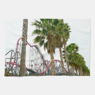 Sechs Flag Magic Mountain Geschirrtuch