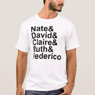 Sechs Fuß unter Namen-T - Shirt