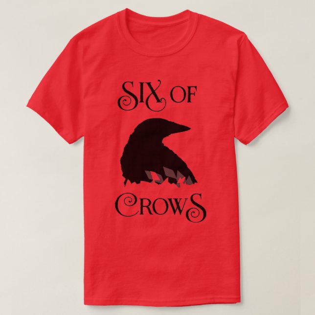 Sechs Krähen T-Shirt (Design vorne)