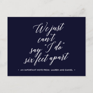 Sechs Meter nach Änderung der Pläne verschoben sto Ankündigungspostkarte