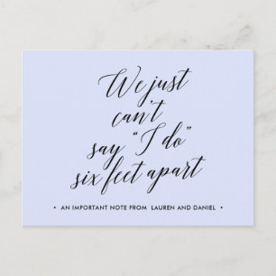 Sechs Meter nach Änderung der Pläne verschoben sto Ankündigungspostkarte