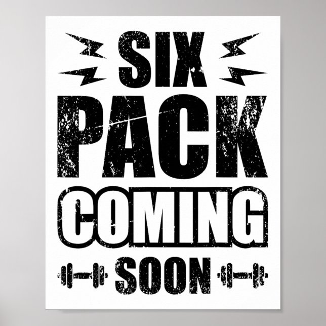 Sechs Pack bald kommen Poster (Vorne)