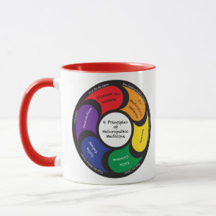 Sechs Prinzipien der Naturopathic Medizin-Tasse Tasse