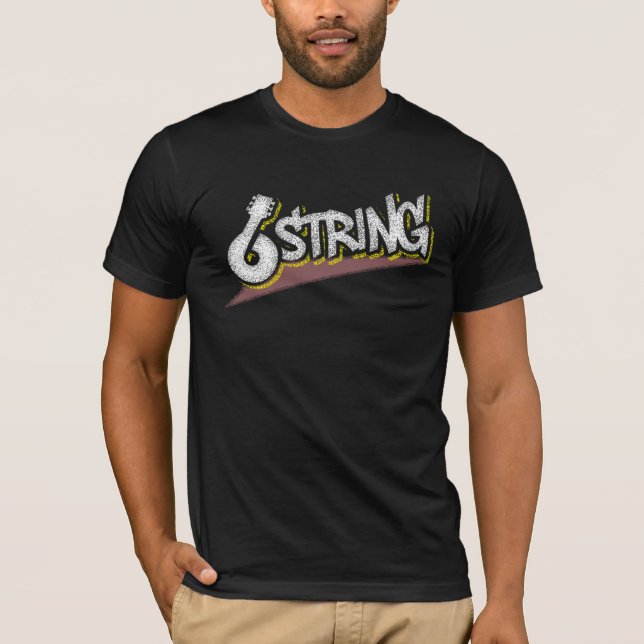 Sechs Schnur T-Shirt (Vorderseite)