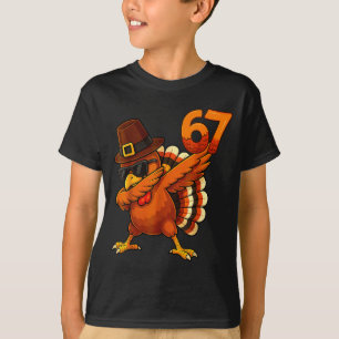 Sechs-sieben-67-erntedank-meme-lustig-dankbar-pute T-Shirt