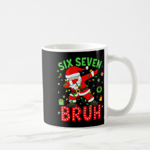 Sechs Sieben 67 Gen Z Alpha Meme Bruh Weihnachten  Kaffeetasse