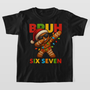 SECHS SIEBEN 67 Weihnachten Bruh   Lustiger Dabbin T-Shirt