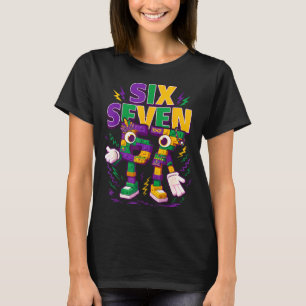 Sechs Sieben Brainrot Italienisch Lustig 67 Kinder T-Shirt