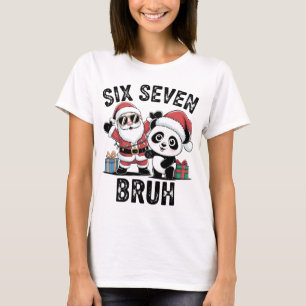 Sechs Sieben Bruh Lustiges Weihnachts-Shirt Cool T-Shirt
