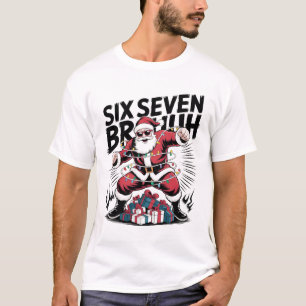 Sechs Sieben Bruh Lustiges Weihnachts-Shirt   Cool T-Shirt
