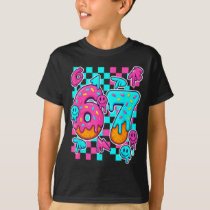 Sechs Sieben Eis Drip Meme 67 Lustig Gen Alpha S T-Shirt