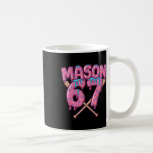 Sechs Sieben Eis Drip Sport 67 Spaß Mason Meme _ Kaffeetasse