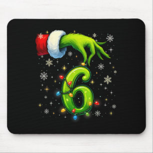 Sechs Sieben Lustige Weihnachts-Meme-Paar-Passend Mousepad