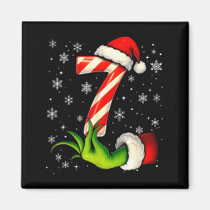 Sechs Sieben Lustiges Weihnachten Paar Passendes M Magnet
