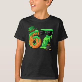 sechs sieben Meme Saint Patrick Tag 2026 T-Shirt