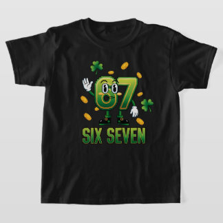 sechs sieben Meme Saint Patrick Tag 2026 T-Shirt