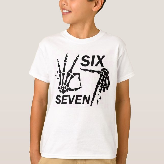 Sechs-Sieben T-Shirt (Vorderseite)