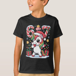 Sechs Sieben Weihnachten Einhorn Meme Lustig Süße T-Shirt