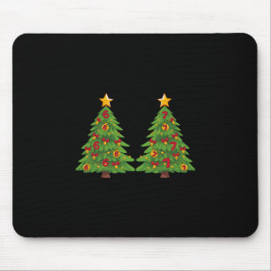 Sechs Sieben Weihnachtsbaum 6 7 Trend Urlaub Xmas  Mousepad