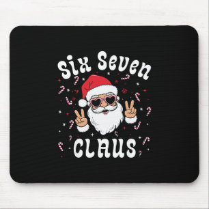 Sechs Sieben Weihnachtsmann Lustig 67 Weihnachten Mousepad