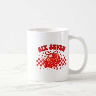 Sechs Sieben Würfel 67 Preppy 6 7 Lustiger Valenti Kaffeetasse
