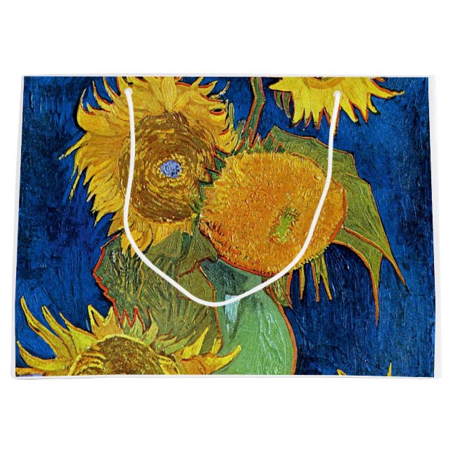 Sechs Sonnenblumen, Van Gogh Große Geschenktüte (Vorderseite)