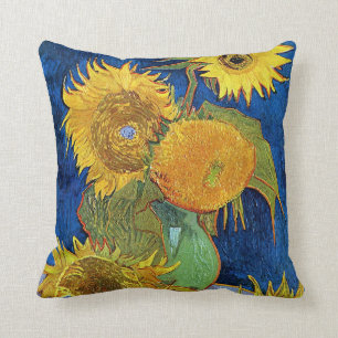 Sechs Sonnenblumen, Van Gogh Kissen