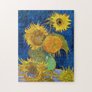 Sechs Sonnenblumen, Van Gogh Puzzle