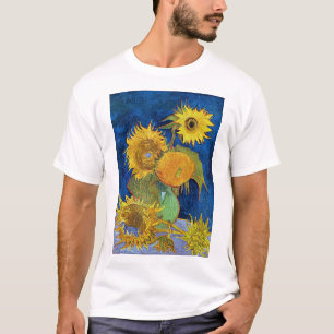Sechs Sonnenblumen, Van Gogh T-Shirt