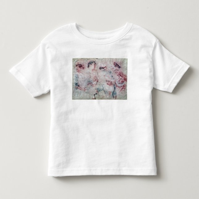 Sechs Studien Kleinkind T-shirt (Vorderseite)