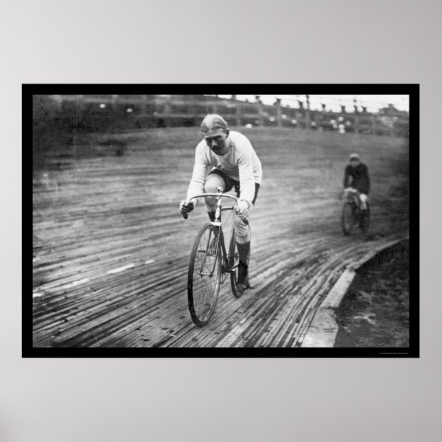 Sechs-Tage-Radrennen 1909 Poster (Vorne)