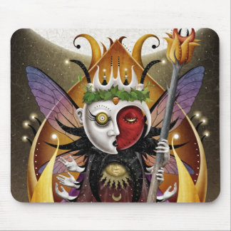 Sechs von Stäben Mousepad