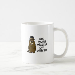 Sechs weitere Winterwochen Kaffeetasse
