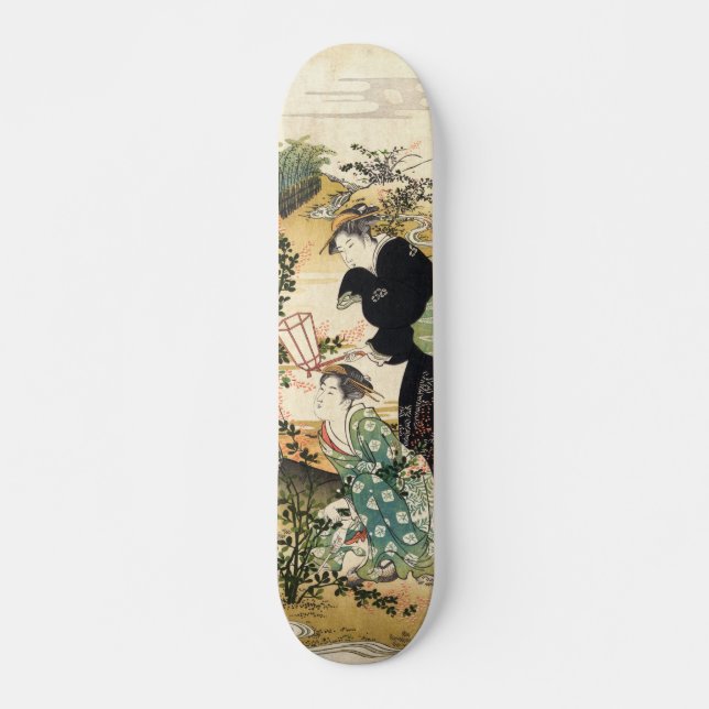 Sechs Wertvolle Flüsse Kubo Xiongman Holzbaumfraue Skateboard (Vorne)