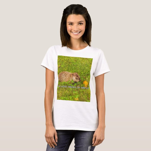 Sechs Wochen weniger Winter T - Shirt (Vorne ganz)
