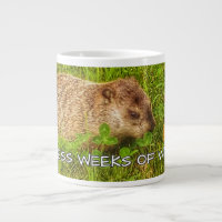 Sechs Wochen weniger Winterwochen Tasse