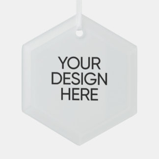 Sechseck-Keramik-Ornament Ornament Aus Glas