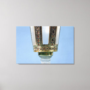 Sechseckige Schale Leinwanddruck