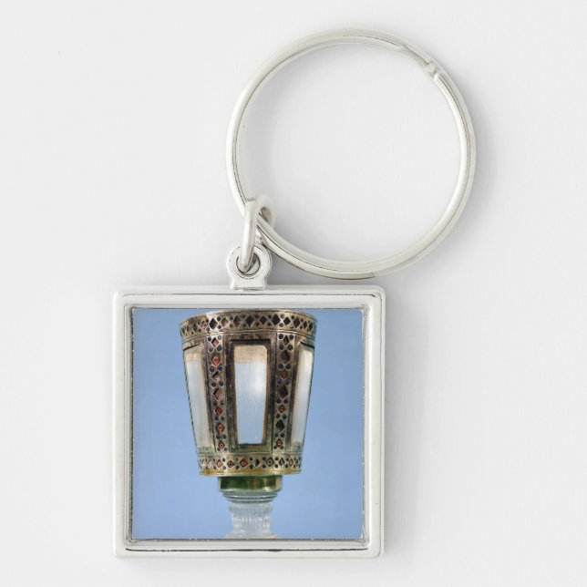 Sechseckige Schale Schlüsselanhänger (Vorne)