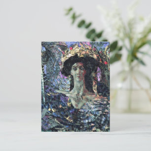 Sechsflügeliger Seraph (Azrael) von Mikhail Vrubel Postkarte