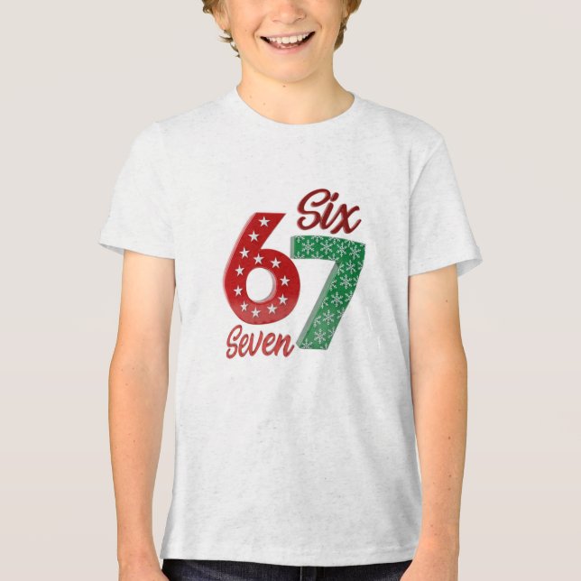 SechsSieben 67 Tri-Blend Shirt (Vorderseite)